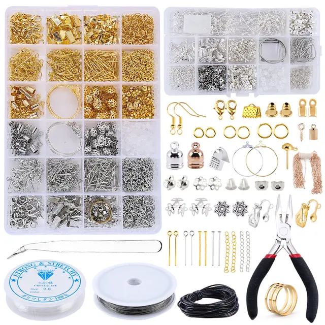 Set Making Rings Earrings  Earrings Materials Repair Tool - Jewelry  Findings & Components - Aliexpress