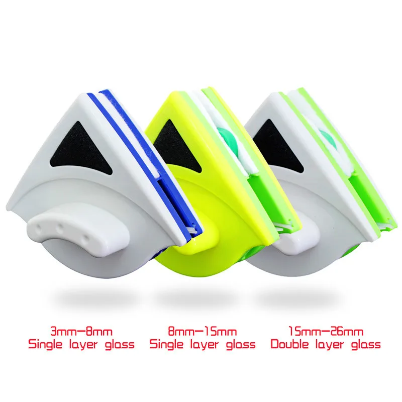 

Double Side Glass Cleaning Brush Magnetic Window Cleaning Magnets Household Cleaning Tools Wiper Useful Surface Brushs