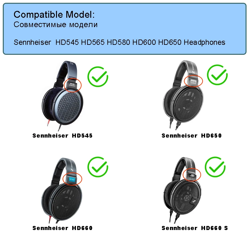 Kutou-sansnheiser Hd600用の交換用アダプターパッド,hd 600