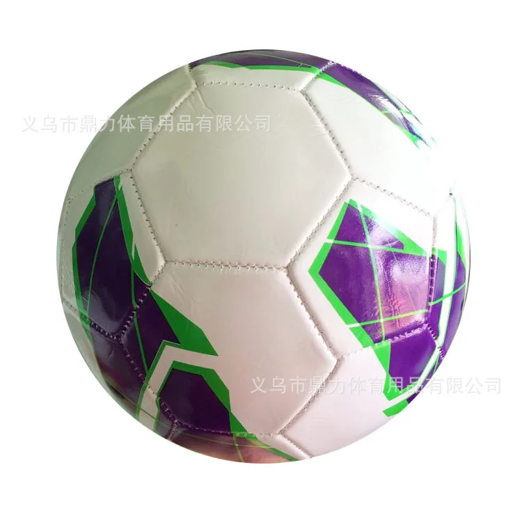 

Football Wholesale No. 5 Machine-sewing Soccer PVC Gift Foreign Trade Size 5 Football Manufacturers Direct Supply a Generation o