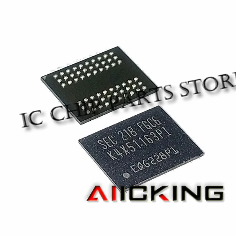 5/PCS K4X51163PI-FGC6 K4X51163PI BGA New original transistor in stock