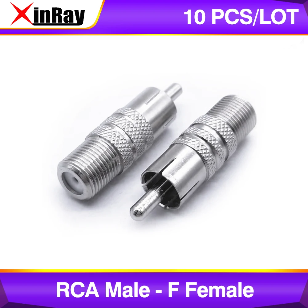 Бесплатная доставка 10 шт. RCA мужчин и женщин f Rca блока питания Видеонаблюдения