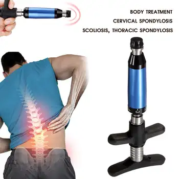 

Portable Manual Chiropractic Corrector Adjusting Therapy Spine Activator Tool Correction Massager with Aluminum Carrying Box