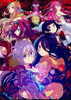 Японский аниме No Game Life Sora Shiro Zero Shuvi Dola художественный шелковый постер домашний