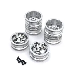 WPL Model C14 24 34 44 B14 24 16 36 RC Car Metal Upgrade Modification Parts Front Single Wheel Rear Double Wheel Hub