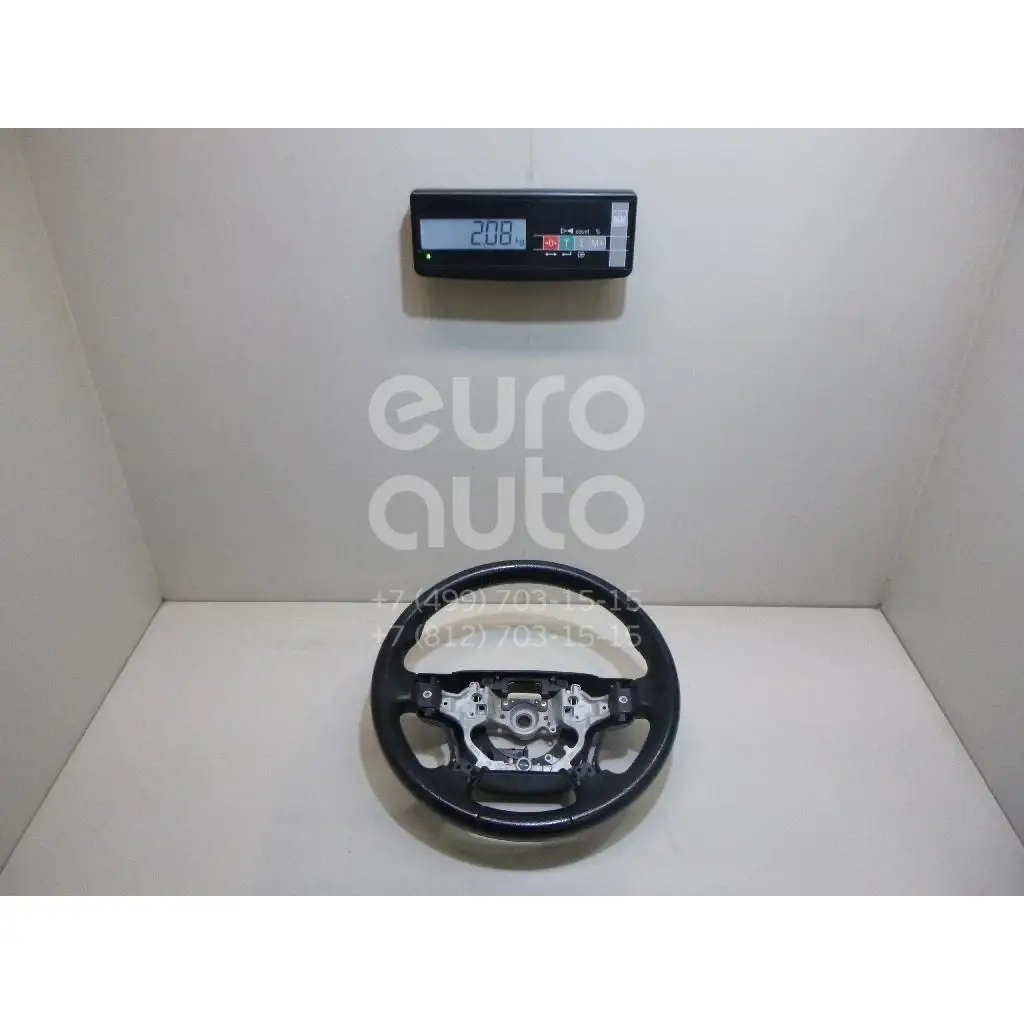 Рулевое колесо для AIR BAG(без AIR BAG), состояние – Б/У,, для Toyota Camry V50 4510033780C0 КОЖА 4510033780C0