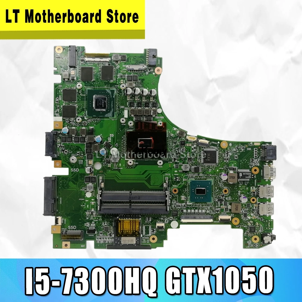 Akemy GL553VD материнская плата для ноутбука ASUS ROG GL553VE GL553V FX53VD ZX53V оригинальная материнская плата I5-7300HQ GTX1050