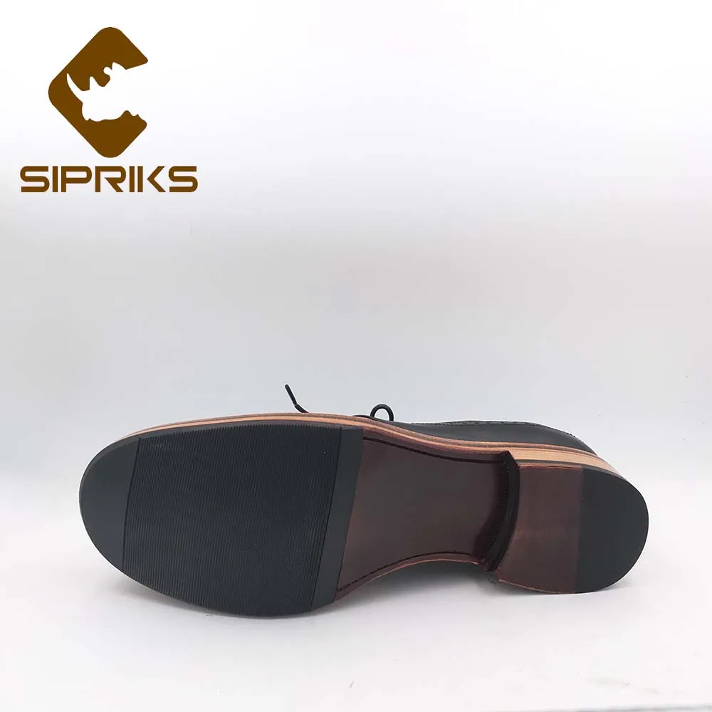 Sipriks роскошные мужские ковбойские ботинки черные кожаные итальянские на заказ