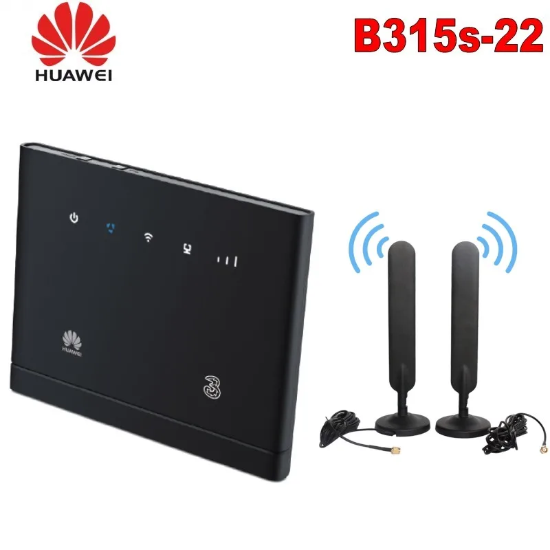 Разблокированный Huawei B315 B315s 22 4G CEP 150 Мбит/с Портативный беспроводной Wi Fi роутер