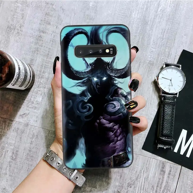BA117-9 Wows World of Warcrafts черный чехол для телефона samsung Galaxy S10+ Plus Lite Note 10 9 8 S9 S8 J4 J6+ Plus S7 S6 Edge Capa - Цвет: BA117-9