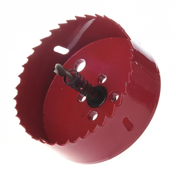 

Best 10mm Shank Twist Drilling Bit 90mm Diameter Hole Saw Red