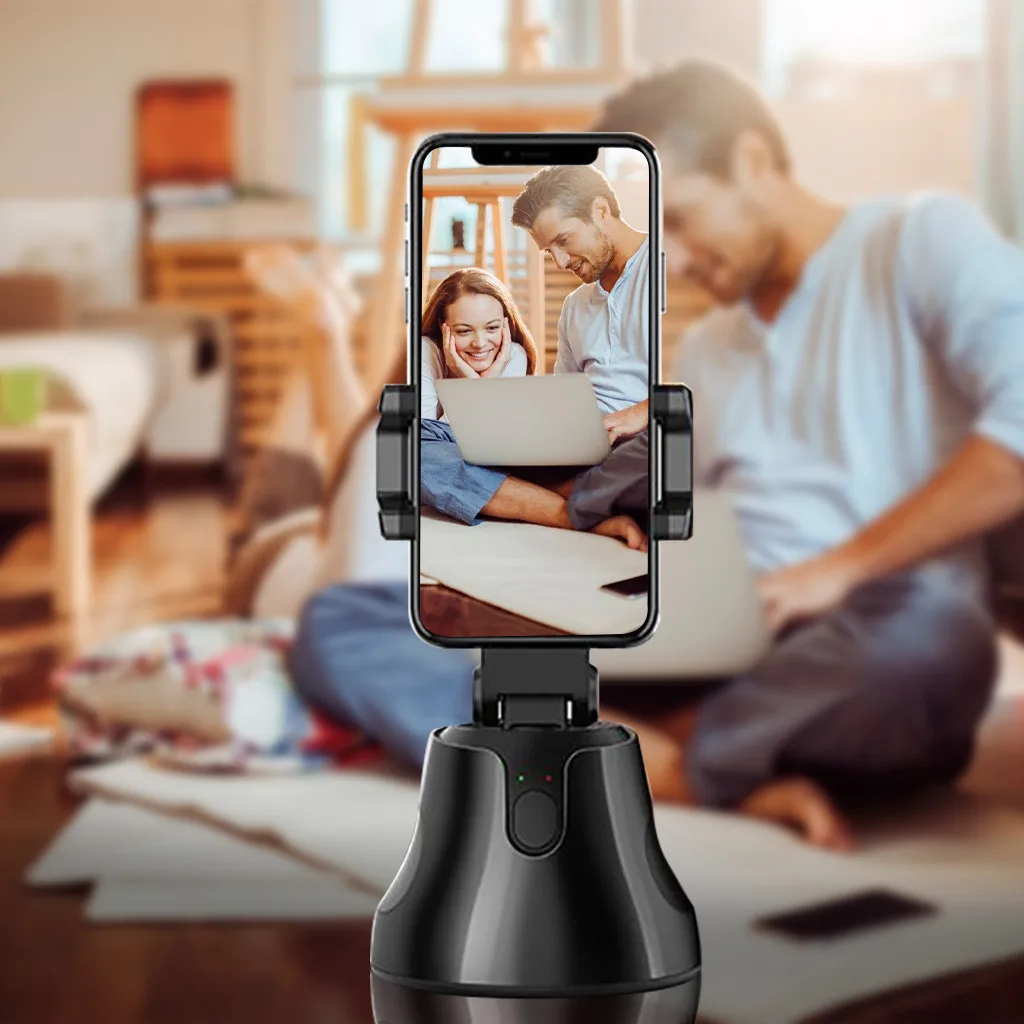 Смартфон Gimbal 360 ° с функцией отслеживания лица для видеозаписи в реальном