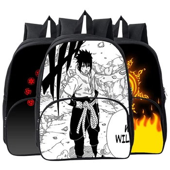 

3D Printed Naruto Kakashi Cosplay Akatsuki Uchiha Itachi Knapsack Zipper Bag School Student Laptop Travel Bag Cosplay Daypacks