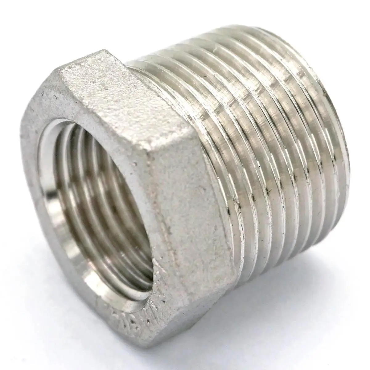 304 Stainless Steel BSP 1/4"-2" Female Thread Reducer Connector Fitting Adapter 