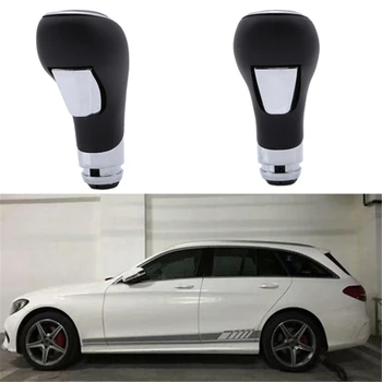 

Automatic Car Transmission Gear Lever Automatic Leather Shifter Black Universal Gear Shift Knob Car Style Accessories
