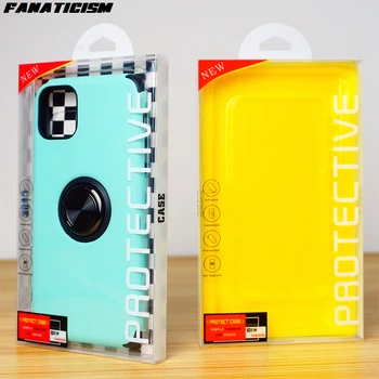 

200pcs 3.5-6.5inch Phone Cover Universal PVC Retail Packaging For iPhone 12 11 Pro XR XS Max 6s 7 8 Plus Phone Cases Packing Box