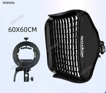 

S2 Hot Shoe Flash Stand Portable 60 * 60 Grid Soft Box Chuck bowen Mount V1 / v860ii CD50 T03