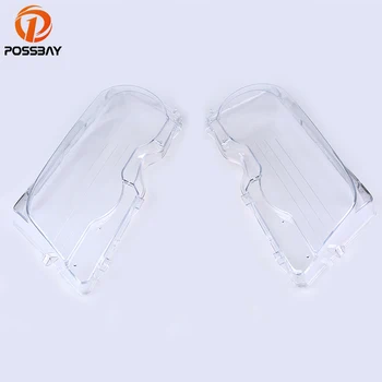 

POSSBAY Clear Headlight Lens Shell Cover Head Lamp Assembly for BMW 3-Series E46 Coupe Pre-facelift 2000-2003 Headlamp Lenses