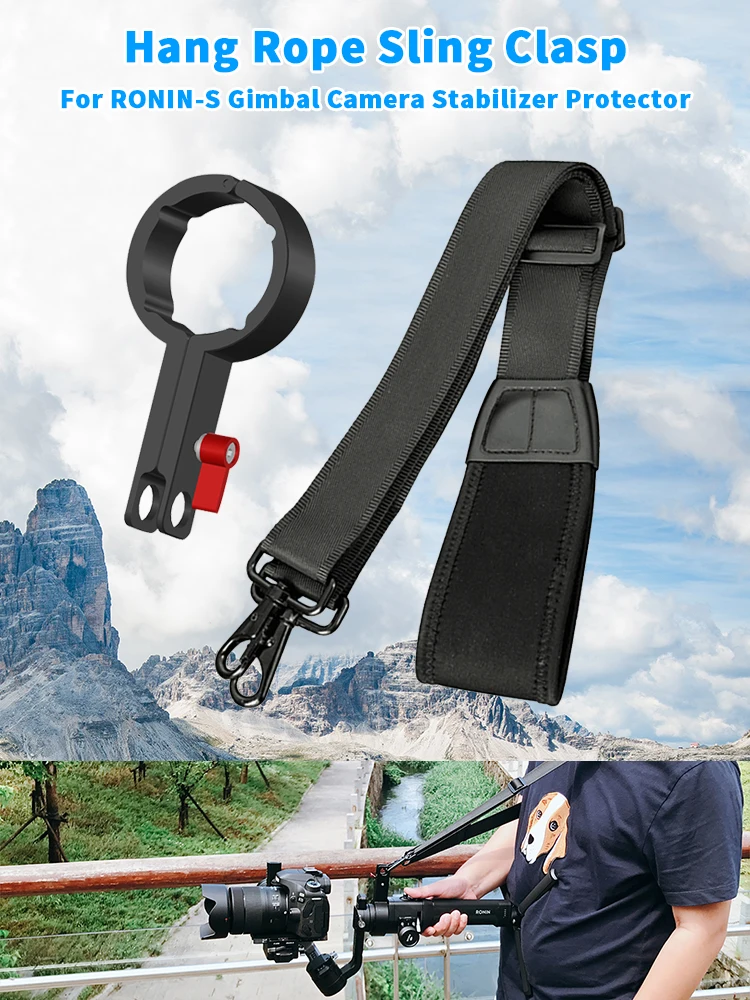 

Straps Buckle Hang Rope Buckle Lanyard Strap Belt Sling Clasp for Ronin-S Professional Handheld Gimbal Camera Stablizer