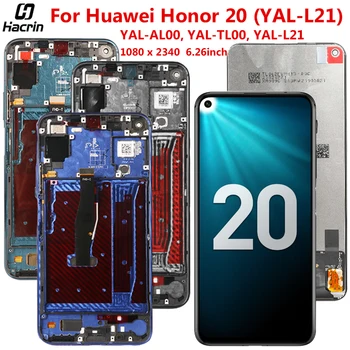 

Display For Huawei Honor 20 YAL-L21 LCD Display Touch Screen Digitizer Assembly Replacement LCD For Honor 20 Screen 6.26inch