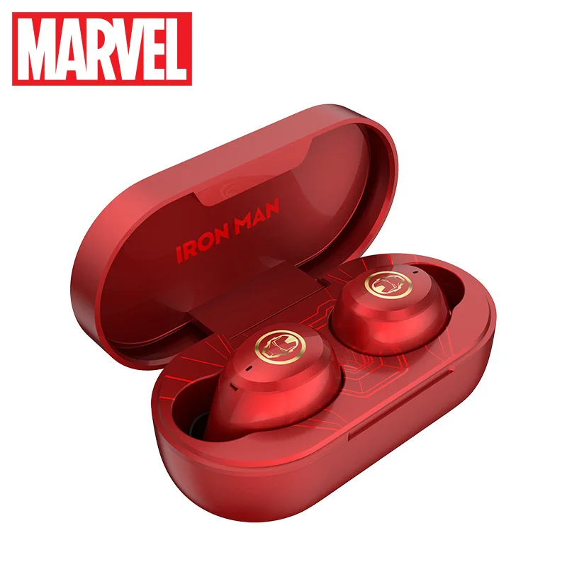 

Marvel Certified Kuwo Original Iron Man TWS Wireless Stereo Earphones Bluetooth 5.0 American Captain Earbuds Spider Man