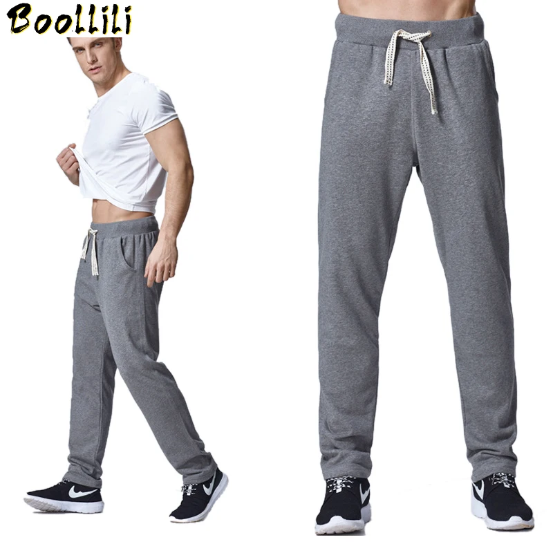 Big Size 4XL Brand Casual 95% Cotton Breathable Comfortable Trousers Sweatpants Men Loose Classic Clothing Pants 4 Colors Black | Мужская