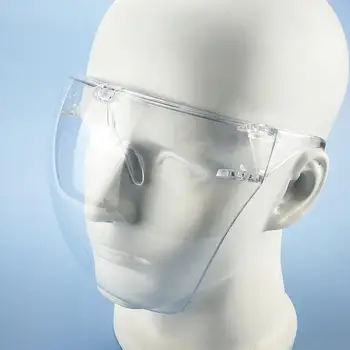 

Protective Mask PC Material Anti-dropping Anti-smog Convenient Face Shield Head-mounted Transparent Mask