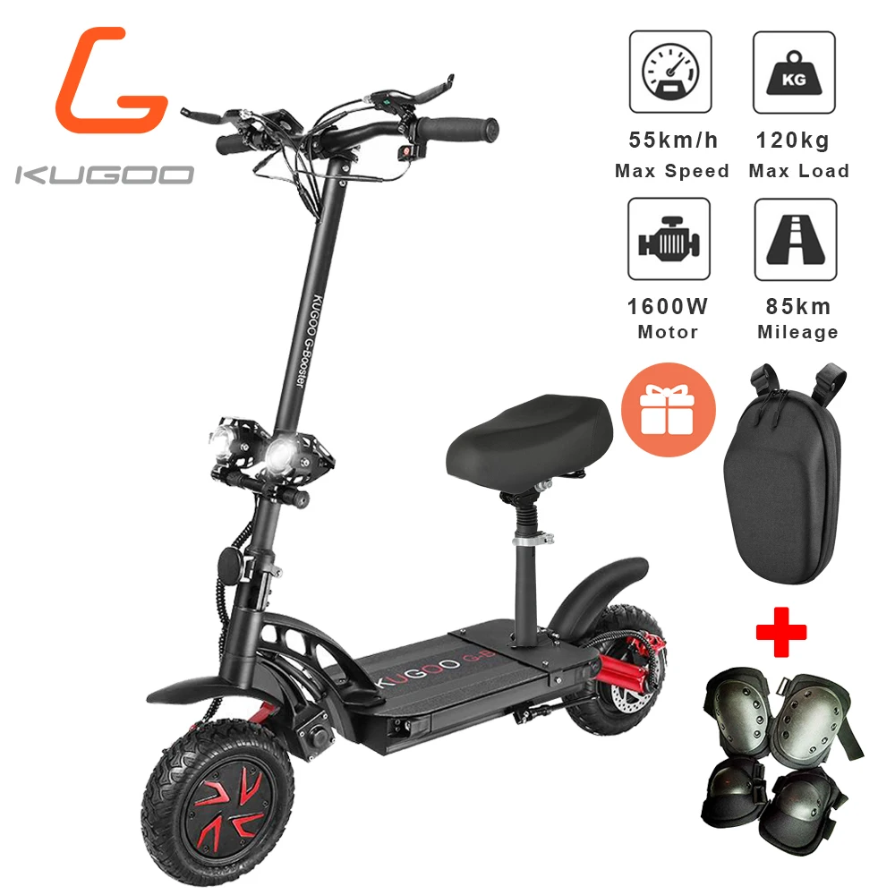 [EU] KUGOO G Booster складной электрический скутер для взрослых 48V 23Ah 1600 - Цена: 98 535,43 руб.