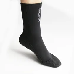 1 Pair Scuba Diving Socks Men 3mm Neoprene Cold-Proof SLINX Non-Slip Diving Fins Anti-Scratch Swimming Snorkeling Socks