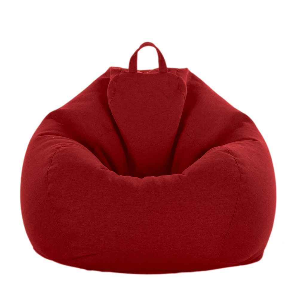 Adult Size Large Classic Bean Bag Chair Cover Bedding Clothes Stuffed Animal Toys Storage Bag