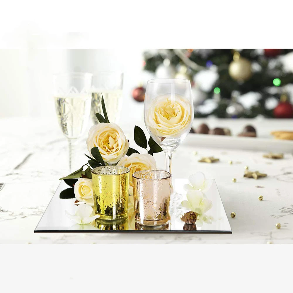 

IMUWEN Acrylic Tray Clear Wedding Centerpiece Party Decoration Supplier Home Table Decor