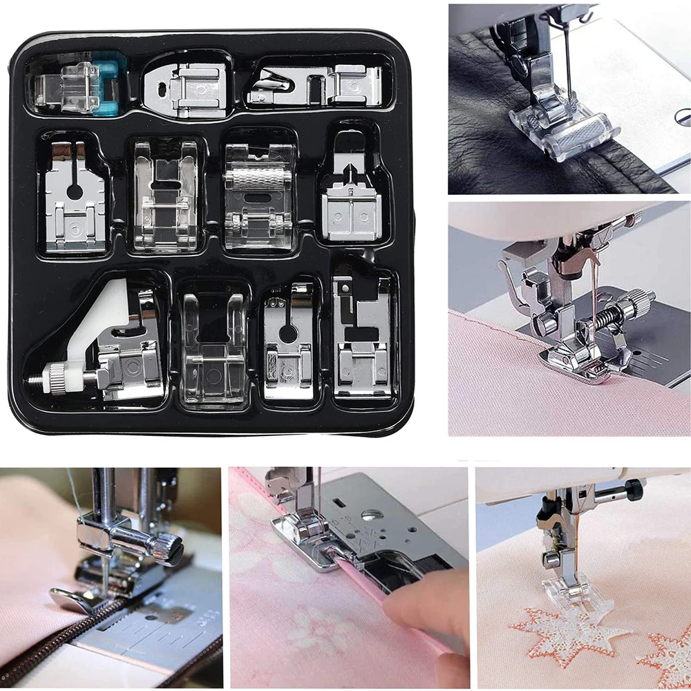 11Pcs Domestic Sewing Machine Presser Foot Feet Accessories G Sale A2J3 Set U8F0 11Pcs Domestic Sewing Machine Presser Foot Feet Accessories G Sale A2J3 Set U8F0