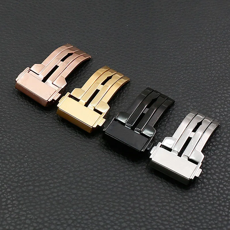 Stainless steel strap buckle watch accessories for HUBLOT sports waterproof watch with wrist strap steel buckle 18mm20mm22mm24mm