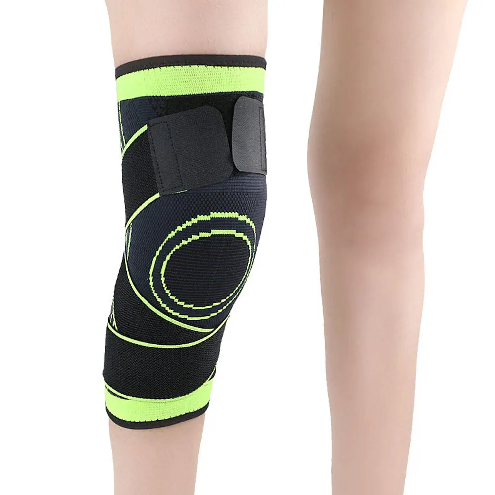 Спортивные наколенники для мужчин 1 шт. эластичные под давлением велоспорта