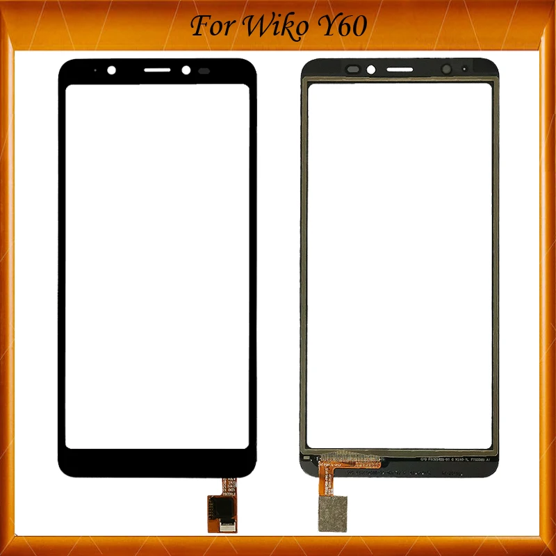Для Wiko Y60 сенсорный экран дигитайзер Замена для Wiko Y 60 сенсор сенсорный экран панель аксессуары для телефонов