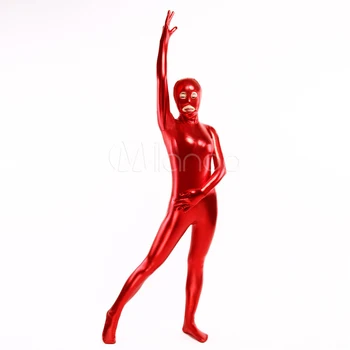 

High Quality Adult Womens Sexy Halloween Black Shiny Metallic Catwoman Cosplay Costumes Lycra Zentai Costume Full Body Suit