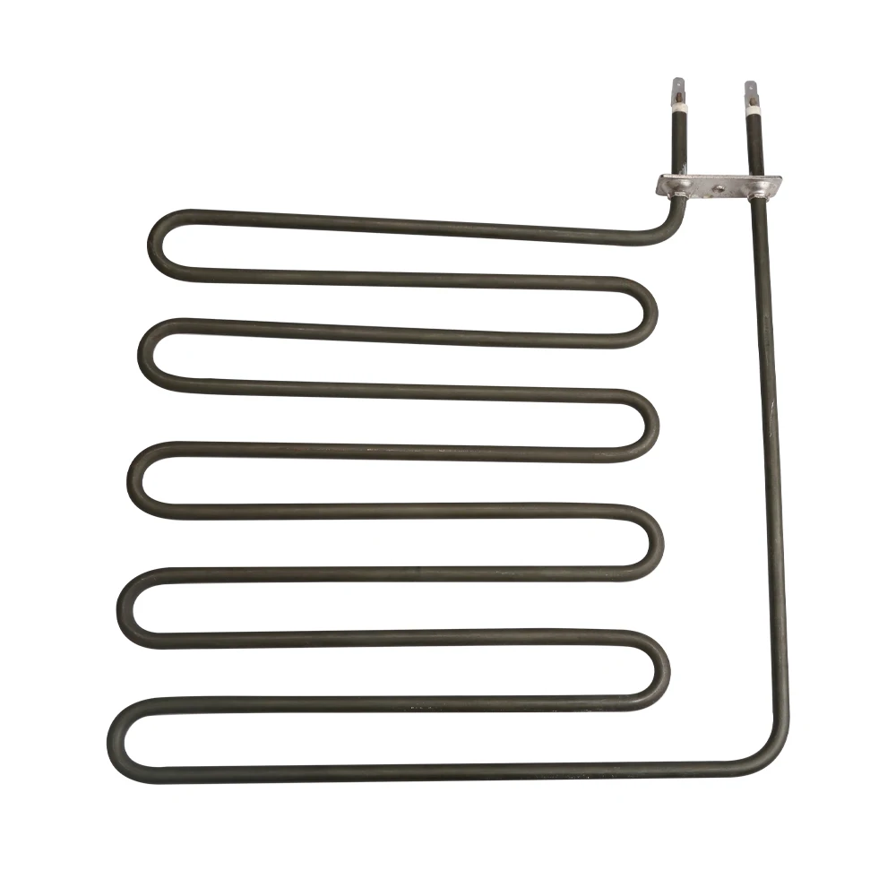 2500W 220V 5U Oven Heater Element Sauna Heating Element,Green 304SUS Straight Heater Pipe,Tubular Air Heater by Annealing 3
