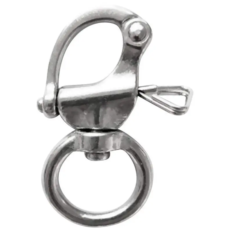 

snaps Swivel made of stainless steel, silver