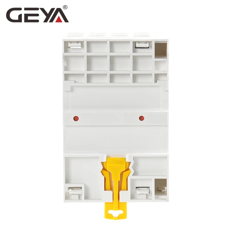 GEYA GYHC 3 P 40A 63A 3NO Din Rail AC контактор для дома 220V катушка контактор переменного тока 3 фазы