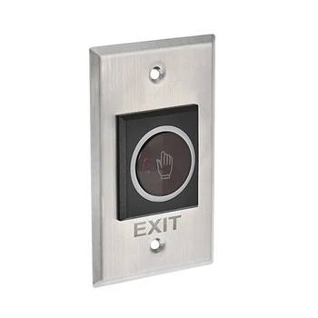 

uxcell 12V 3A IR No Touch Door Release Exit Button NO/NC/COM Sensor Switch w LED Indicator for Access Control Panel