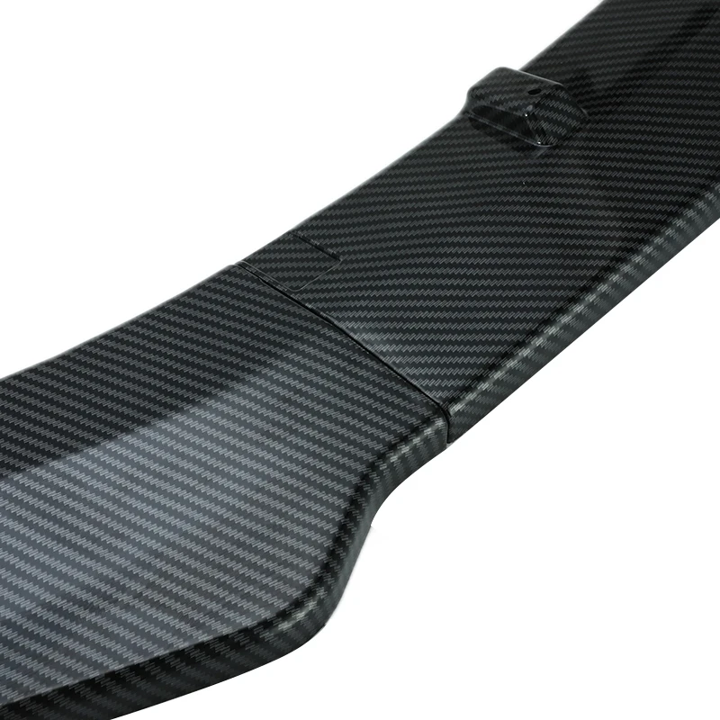 3 Piece Designed Car Front Bumper Lip Spoiler Splitter Body Kits Fits For Honda Accord 4Dr Model Carbon Fibre Look Bumpers Lip
