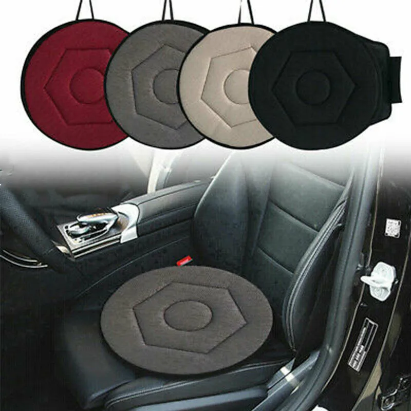 360 Degree Rotating Car Chair Seat Cushion Swivel Cushion Mobility