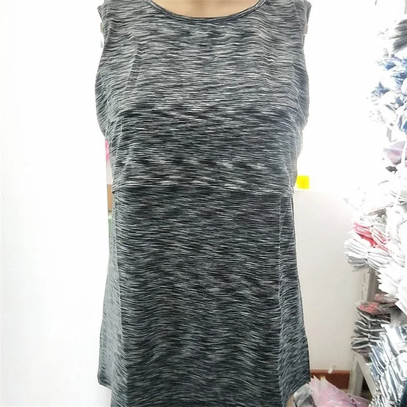New  mother breastfeeding T-shirt striped vest jacket for feeding nursing dresses breastfeeding  for pregnant women baby shower