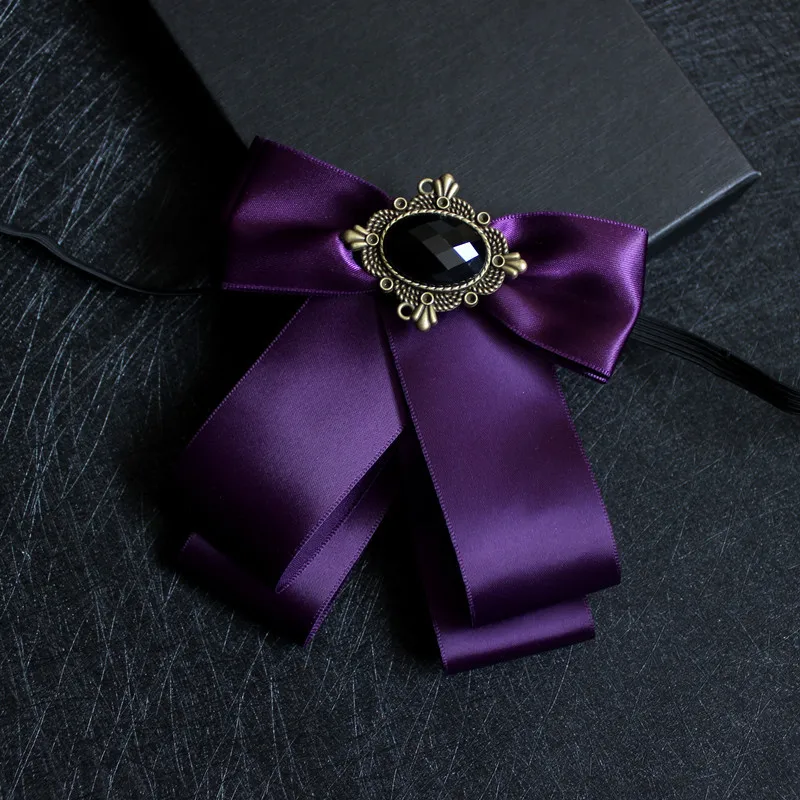 Rosario Uomo Farfallino Da Uomo Con Strass – Satinato, Cristallo, Elastico, Per Matrimonio E Feste Fiocco Elegante Cristalli - Foto 9