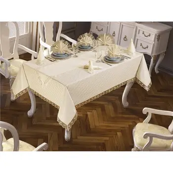 

Kdk Carefree Table Cover Set 26 Piece Bow Cappucino
