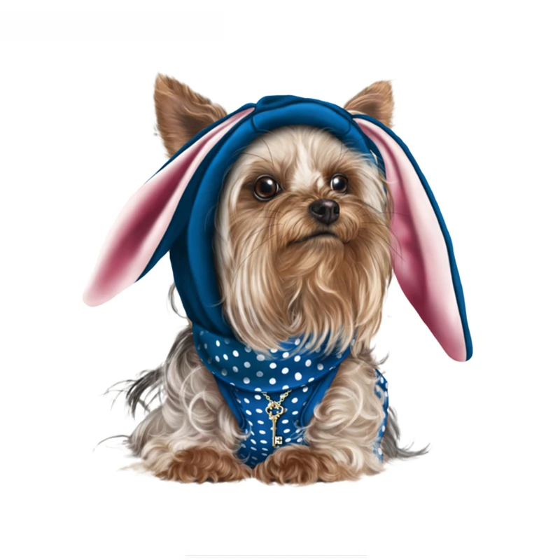 

Creative Stickers Yorkshire Terrier Yorkipoo Terrier Pet Dog Wall Window Car Sticker Auto Waterproof Accessories PVC,15cm*14cm