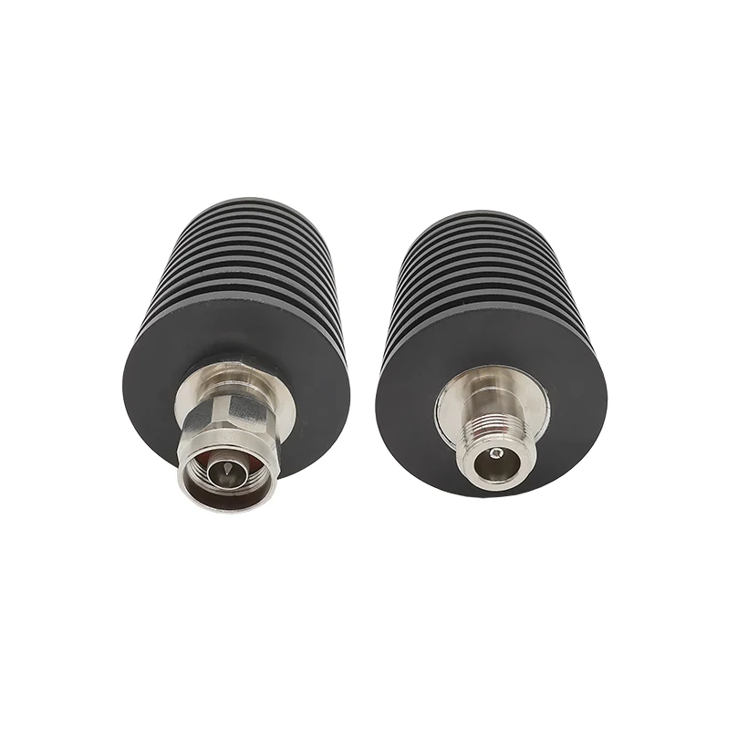 

100W N Type Attenuator RF Coax Long 50 Ohm DC to 3.0GHz N Male to Female Fixed Coaxial attenuator Connector 1-50 DBI