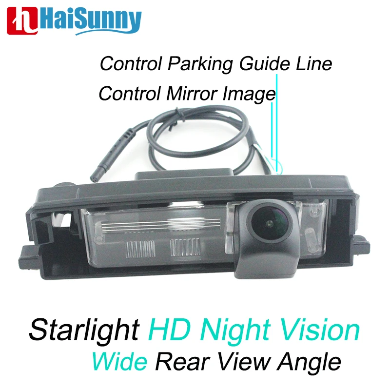 

HaiSunny Car Rear Reverse Camera For Toyota RAV4 2000 - 2009 2010 2011 2012 HD Fisheye Starlight Night Vision Reversing Image