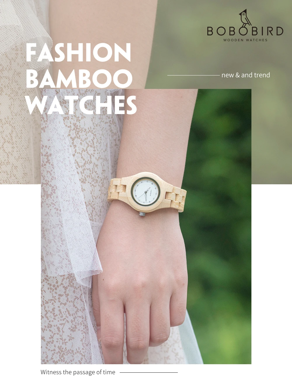 Женские часы BOBO BIRD, полностью бамбуковые часы, новейший бренд, кварцевые женские ювелирные изделия, relogio feminino, рождественский подарок, настраиваемая гравировка