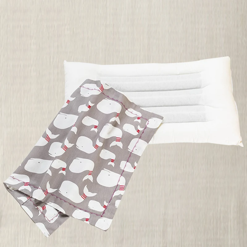 Baby Pillowcase Pillow Mat Pad Baby Crib Breathable Children Cotton Baby Bed Bedding Cassia Bedclothes